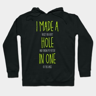 Golf Hole In One Hoodie